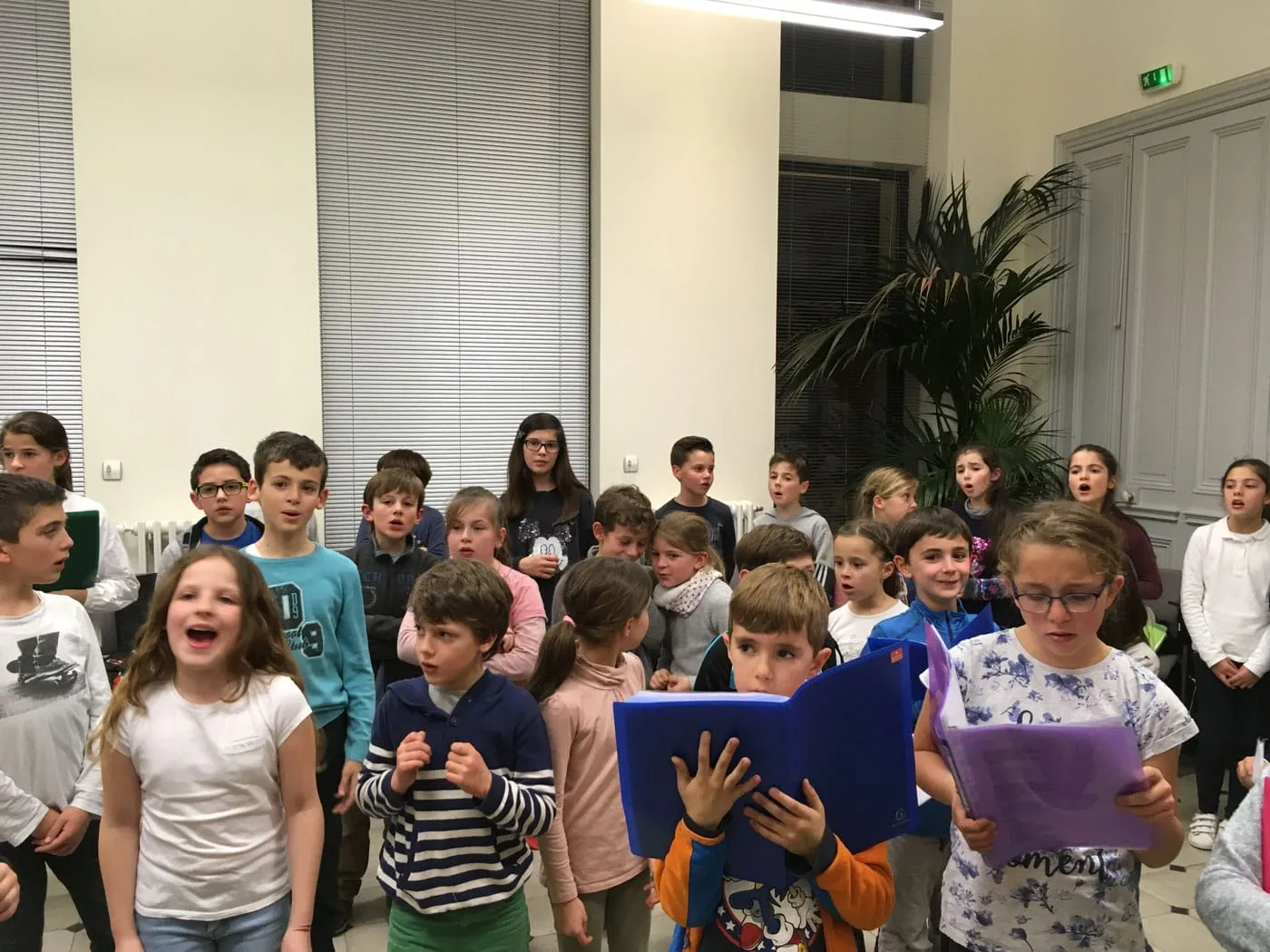 Répétition des classes de chant avec l'école Mélodia d'Entraigues — 2017 — photo 4