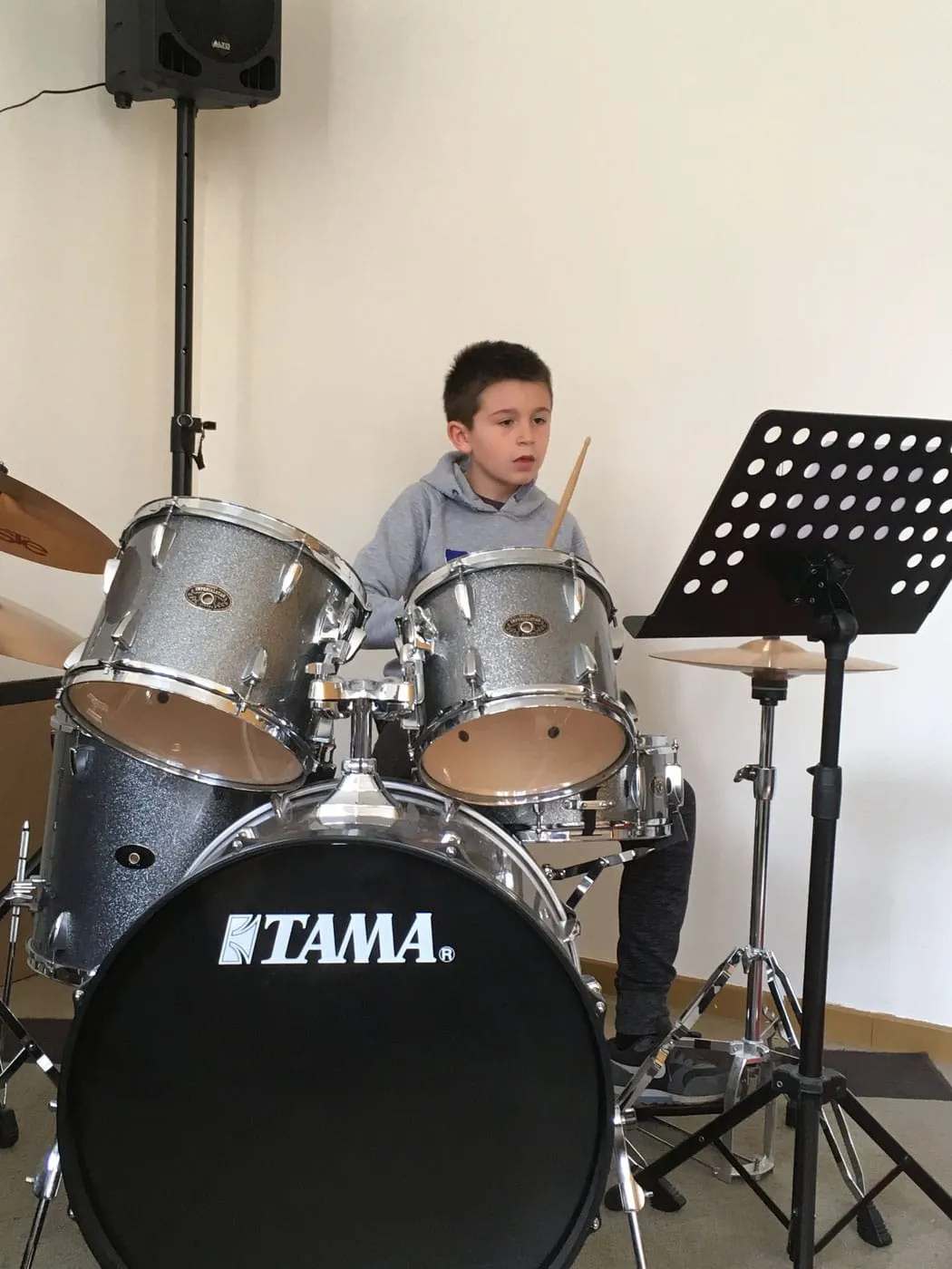 La classe de batterie prépare le prochain concert — 2018 — photo 1