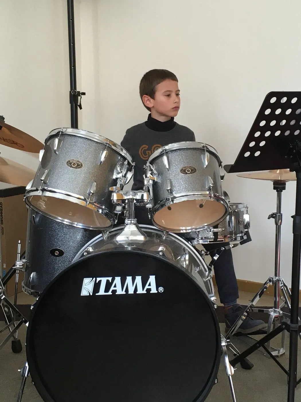 La classe de batterie prépare le prochain concert — 2018 — photo 4