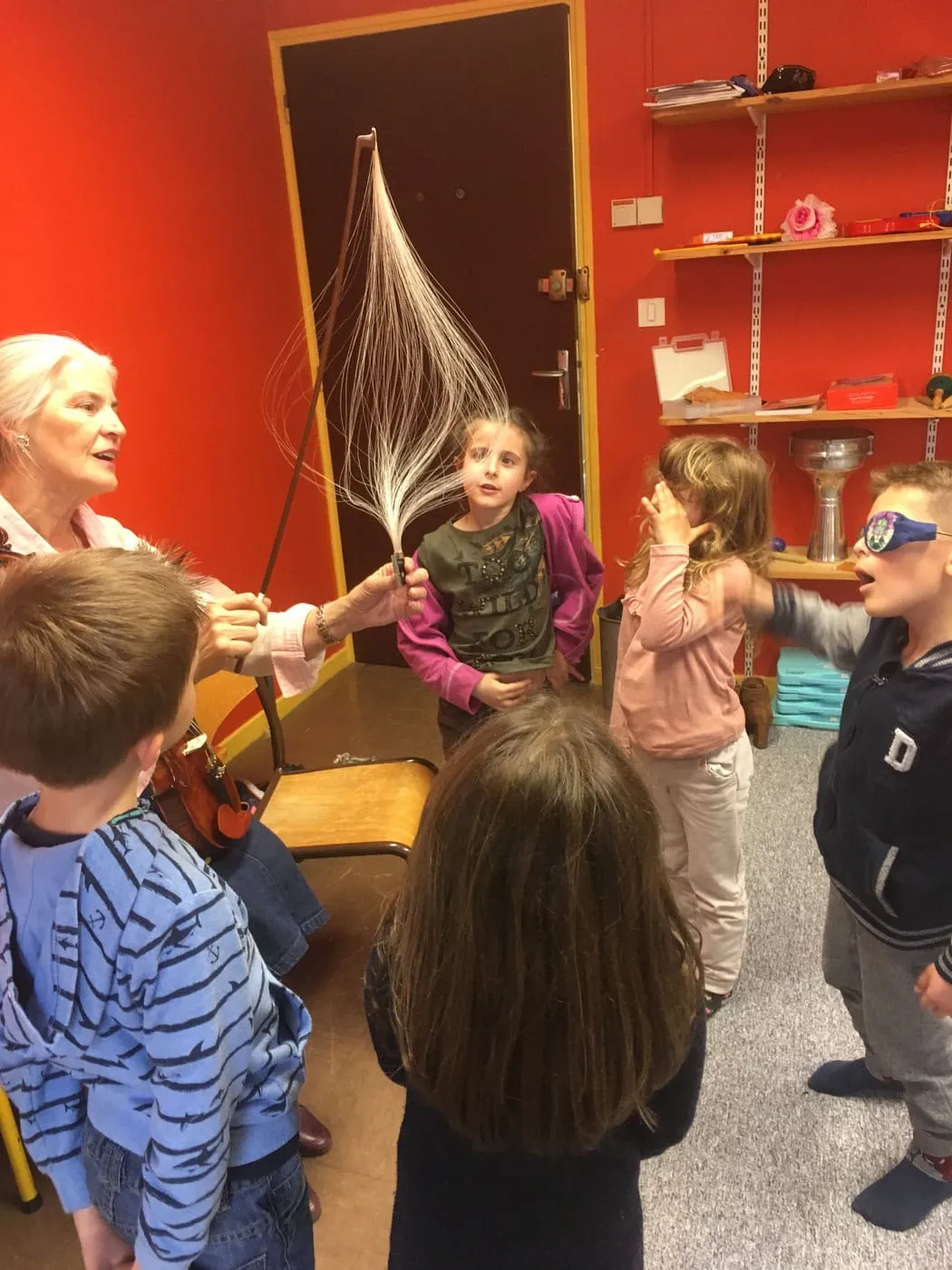 Classe intermédiaire : découverte du violon et de la batterie — 2019 — photo 1