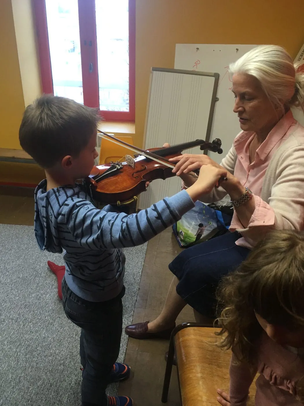 Classe intermédiaire : découverte du violon et de la batterie — 2019 — photo 3