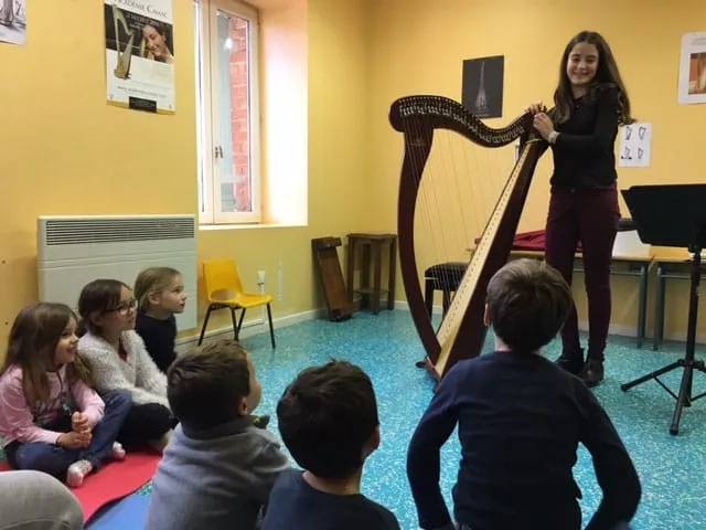 Cours d'initiation à la harpe pour la classe intermédiaire — 2019 — photo 1