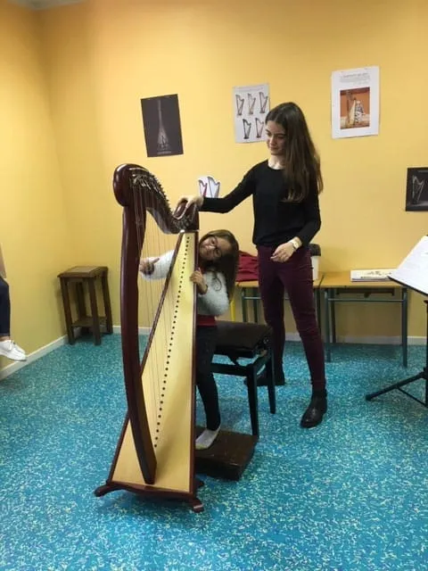 Cours d'initiation à la harpe pour la classe intermédiaire — 2019 — photo 6