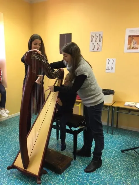 Cours d'initiation à la harpe pour la classe intermédiaire — 2019 — photo 8