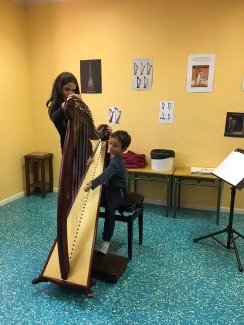 Cours d'initiation à la harpe pour la classe intermédiaire — 2019 — photo 10