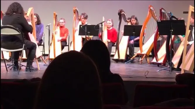Concert de harpe avec l'école du Thor — 2022 — photo 1