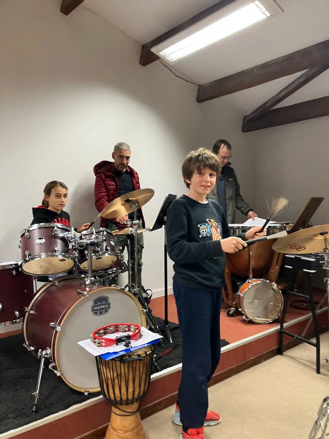 Première répétition de l'année avec l'orchestre des écoles associées — 2024 — photo 1