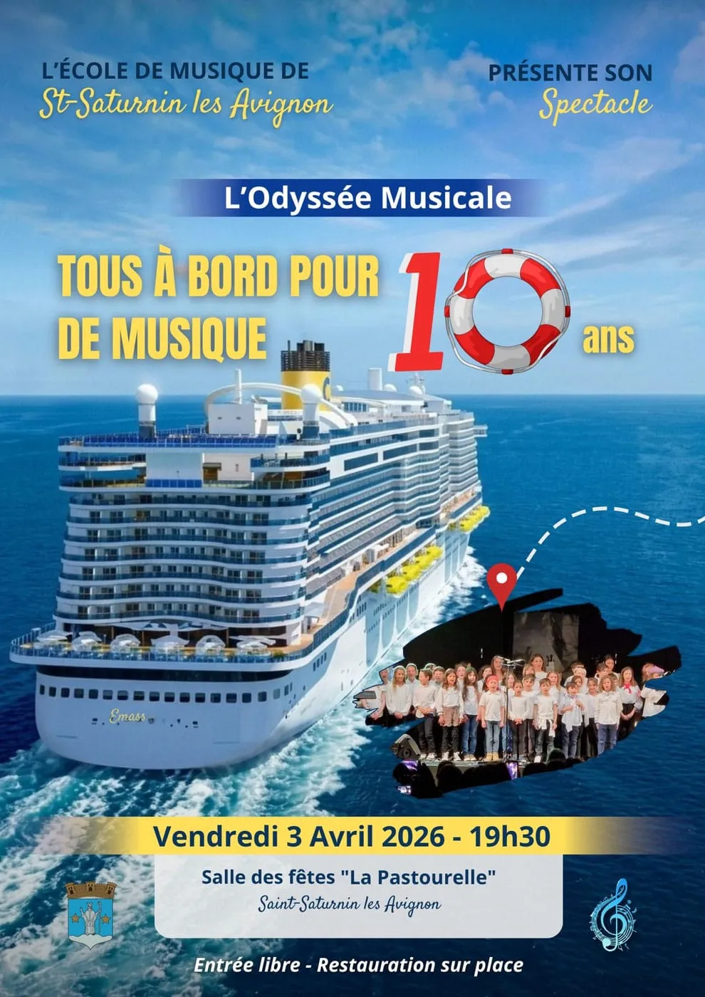 Les 10 ans de l'école — concert à La Pastourelle — 2026 — photo 2